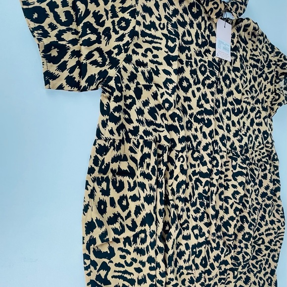 SHIRT SMOCK DRESS LEOPARD
BROWN - Picture 7 of 7